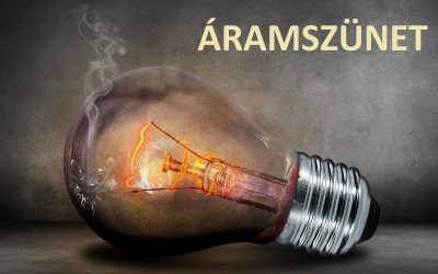 Tervezett áramszünet 2026. augusztus 27. és 28.
