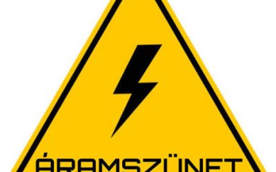 Tervezett áramszünet 2026. szeptember 01.
